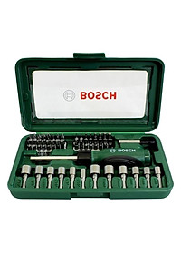 Bộ Bặn Vít Đa Năng Bosch 46 món – Giao màu ngẫu nhiên