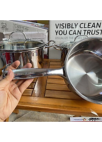 Quánh inox 304 đúc liền khối Fivestar Plus đường kính 18cm/20cm bảo hành 25 năm