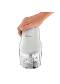 Máy Xay Thịt Philips HR1393 – 0.7 Lít - Trắng - Hàng Nhập Khẩu