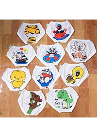 Combo 10 quần chip chục mông thú cho bé