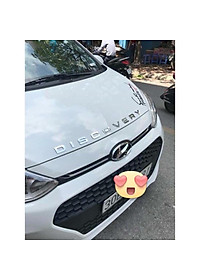 Chữ nổi 3D Discovery dán nắp capo - tem chữ dán trang trí ô tô Bảo Hành Uy Tín Lỗi 1 Đổi 1