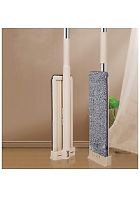  Cây Lau Nhà Tự Vắt Phẳng Thông Minh Spin Mop Xoay 360 Độ_ Tặng Kèm Hai Bông Lau