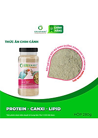 Bột dinh dưỡng cho Vẹt Non, Chim Non GREENABC – Bổ sung dinh dưỡng protein, canxi, lipid - Hộp 280g