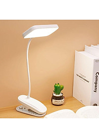 Đèn Học Để Bàn Đọc Sách Tích Điện Đèn Kẹp Bàn Học Giá Sách Bảo Vệ Mắt 3 Màu Ánh Sáng Khác Nhau Bóng Led Không Nóng Xoay 360 Độ - Hàng Nhập Khẩu