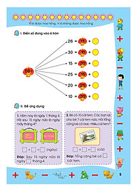 Bé Học Toán - Cộng Trừ Trong Phạm Vi 50 - Sắc Màu Toán Học (Tái Bản)