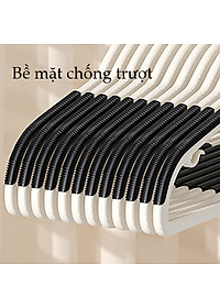 Combo 5 Móc Treo Quần Áo Chống Trượt, Biến Dạng Quần Áo, Móc Áo Nhựa Cao Cấp Chịu Tải Lớn Xoay 360 - Chính Hãng