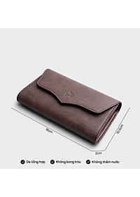 Ví Lata ( Thời trang nữ dáng cầm tay dáng dài - Ví da VN71 )