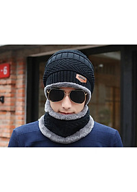 Set mũ len kèm khăn len cực ấm cho bớt mùa đông lạnh giá