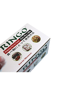 Màng bọc thực phẩm Ringo PVC cuộn lớn ST412/418/612, dùng được trong tủ lạnh, lò vi sóng, có lưỡi cắt