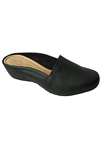 Dép Sục Nữ Da Bò Thật BIGGBEN Cao 5 phân SBN42