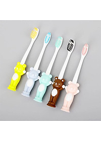 Set 4 Bàn Chải Hình Thú Ngộ Nghĩnh Cho Bé Chuẩn Nhật - Hàng Chính Hãng MINIIN