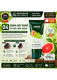 Dầu xã mềm mượt tóc ngăn ngừa chẻ  ngọn cao cấp độc quyền Damode Pink Grapefruit Conditioner chai 170ml