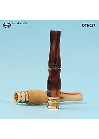 Tẩu bằng sừng sành điệu (OTH027) Thanh lọc, có lõi điều chỉnh hơi - HAHANCO
