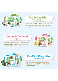 Thanh hạt Freshie Dừa & Hạt điều gạo lứt ngũ cốc thuần chay cung cấp năng lượng 150gr TÂM MINH FOODS