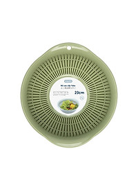 Bộ Thau Rổ Nhựa Cao Cấp Yoko Inochi Nhật Bản - An toàn cho sức khoẻ - Kháng khuẩn khử mùi đảm bảo an toàn vệ sinh thực phẩm - Size 23, 30, 35cm - Giao Màu Ngẫu Nhiên