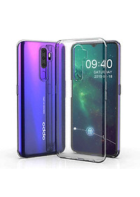 Ốp lưng dẻo silicon cho Oppo A9 2020 hiệu HOTCASE Ultra Thin (siêu mỏng 0.6mm, chống trầy, chống bụi) - Hàng nhập khẩu