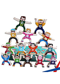 Đồ chơi trẻ em bằng gỗ Bộ Lắp Ráp Thăng Bằng Giúp Bé Khả Năng Tập Trung, Khéo léo