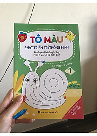 Bộ 8 cuốn Tô Màu Phát Triển Trí Thông Minh Dành Cho Bé 2-6 tuổi Song Ngữ Việt Anh Rèn Luyện Khả Năng Tư Duy Phát Triển Trí Tuệ Toàn Diện