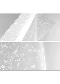 Combo 5m Decal Giấy Dán Kính Hoa Tuyết (5mx0.45m)