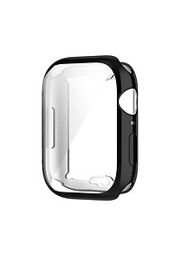 Ốp Case TPU Bảo Vệ Màn Hình Mạ Chrome cho Apple Watch Series 7 / Apple Watch Series 8 / Apple Watch Series 9 (Size 41mm/45mm) - Hàng Chính Hãng