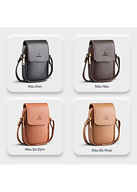 Túi Yuumy ( Thời trang nữ đựng điện thoại size 11 - Túi đeo chéo da Seasand YN120 )