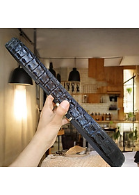 Dây Nịt Da Cá Sấu [DÂY LIỀN NGUYÊN CON] Da Lưng Cá Sấu Có Gù, Gai Và Vây Rất Đẹp