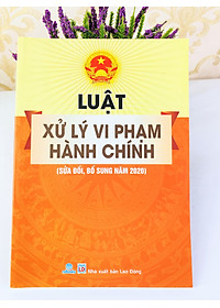 Sách - Luật Xử Lý Vi Phạm Hành Chính (Sửa đổi, bổ sung năm 2020) - ndbooks