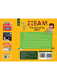Sách Steam Tớ Là Nhà Chế Tạo Robot
