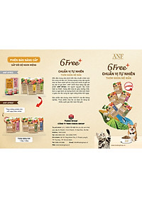 [DATE MỚI] [ 5.6KG]  Thức ăn hạt cho chó ANF 6FREE PLUS vị VỊT + CÁ HỒI nhập khẩu Hàn Quốc