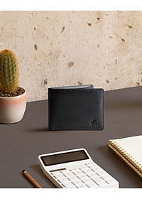 Ví nam da bò Lata ( Thời trang nam - Ví da thật LVN84 )