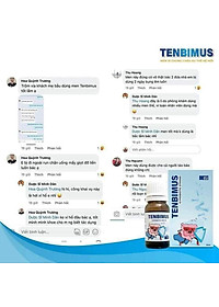 Men vi sinh TENBIMUS 10 chủng Châu Âu bổ sung lợi khuẩn, phòng ngừa rối loạn tiêu hóa, tăng cường miễn dịch cho trẻ nhỏ