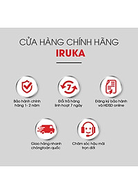 Bếp đôi hồng ngoại và điện từ cao cấp Thái Lan Iruka I20 - Hàng chính hãng