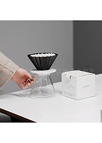Giấy lọc 50 tờ hình tròn Wave cho phễu kalita 155 185 ORIGAMI
