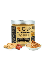 Bơ hạt GUfoods - Đa dạng hương vị, Không đường, Giàu protein thực vật, Lành mạnh, Eat clean, Healthy, Thuần chay