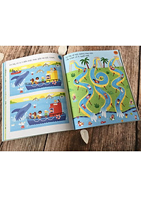 Sách Hành Trình Khám Phá 94 Trò Chơi Phát Triển Trí Tuệ- Sách tương tác cho trẻ tăng khả năng tư duy và phát triển