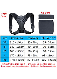 Đai Chống Gù Lưng Người Lớn Nam Nữ miDoctor mi02 đủ size cho người từ 25-100kg (Chính Hãng)