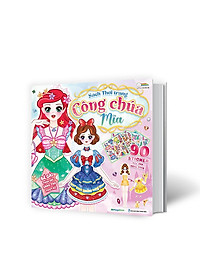 Sách thời trang Công chúa - Sách bóc dán sticker cho bé gái