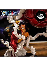 Mô Hình LED Luffy Gear 4 25cm BOUNCE MAN KingFigure Mô hình One Piece Cao Cấp, Figure Mô Hình Anmie One Piece Luffy Vua Hải Tặc