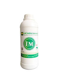 Combo Chế phẩm EM gốc và Chế phẩm vi sinh Trichoderma TRIBAC nấm đối kháng. Ủ phân cá, rác bã hữu cơ hoai mục nhanh không mùi hôi. Ngăn chặn nấm bệnh gây thối rễ vàng lá. HSD 2 năm