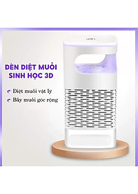 Đèn Bắt Muỗji Thông Minh 2in1 Loại Tốt – Quạt Động Cơ Từ Tính Siêu Êm, Diệt Muỗji Hiệu Quả , đèn trang trí