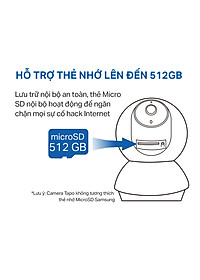 Camera Wifi TP-Link Tapo C220 Độ Phân Giải 2K QHD Quay/Quét 360 Độ Giám Sát An Ninh - Hàng Chính Hãng