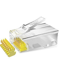 Đầu RJ45 CAT5e Ten da TEH5E010 Hộp 100 Hạt - Hàng chính hãng