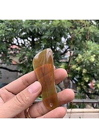 COMBO 2 chiếc Đón gót giày bằng sừng nhỏ gọn, làm móc khóa hoặc để túi (DGH902) Cho giày Nam & Nữ