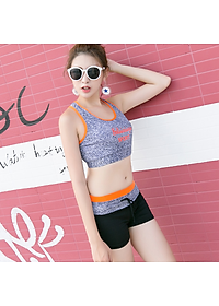 Bộ Đồ Bơi Nữ Bikini 2 Mảnh ATI61 MAYHOMES Set Áo Và Short, One Size, Kiểu Dáng Thể Thao