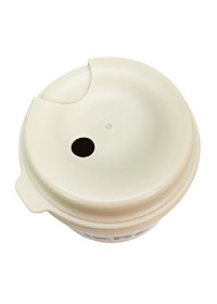 Combo 02 Cốc uống nước nắp xoay Inomata HERE có chỗ cắm ống hút - Nội địa Nhật Bản