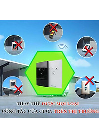 Công Tắc Cửa Cuốn Thông Minh Hunonic Door Trắng│Công tắc điều khiển cửa cuốn từ xa bằng điện thoại -2022
