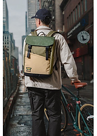 BALO LAPTOP 16 INCH TOMTOC (USA) SLASH FLIP RUCKSACK 18L GREEN T64M1T1GC / A64E1 / A64-E1D1 / A64-E1G1 - Hàng Chính Hãng
