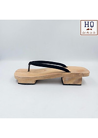 Guốc gỗ Nhật Bản, dép gỗ xỏ ngón Geta Việt (phiên bản cao), guốc mộc quai kẹp, phụ kiện anime cosplay kimono, yukata