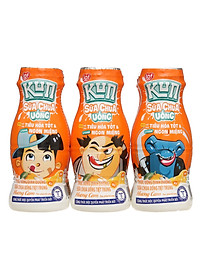 Thùng 48 Chai Sữa Chua Uống Cam KUN 85ml/chai