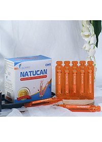 Mua 20 Ống uống Calci hữu cơ, Hấp thu nhanh cho Mẹ & Bé. NATUCAN chứa 500mg Calci Glucoheptonat | Tiki